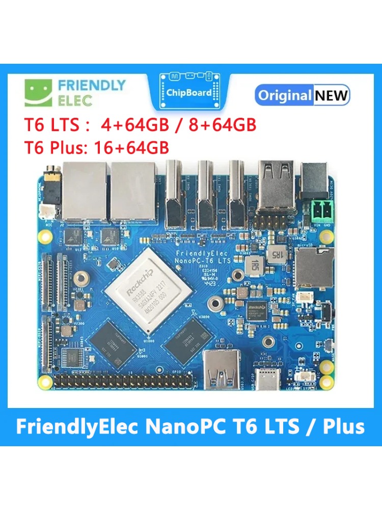 FriendlyElec NanoPC T6 LTS/Plu - Nanopc T6 16Gb review and price