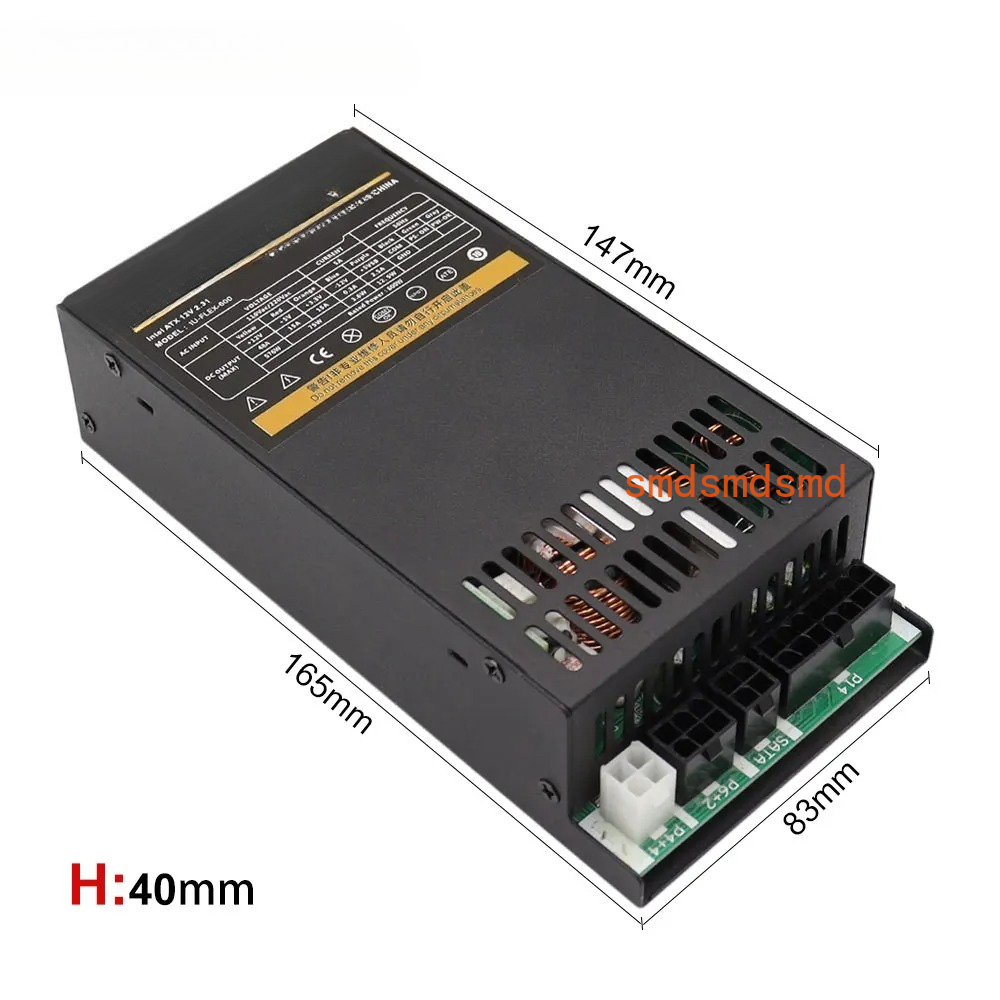600W Modular Power Supply Smal - Atx Power Supply 1U Flex 500W review and price