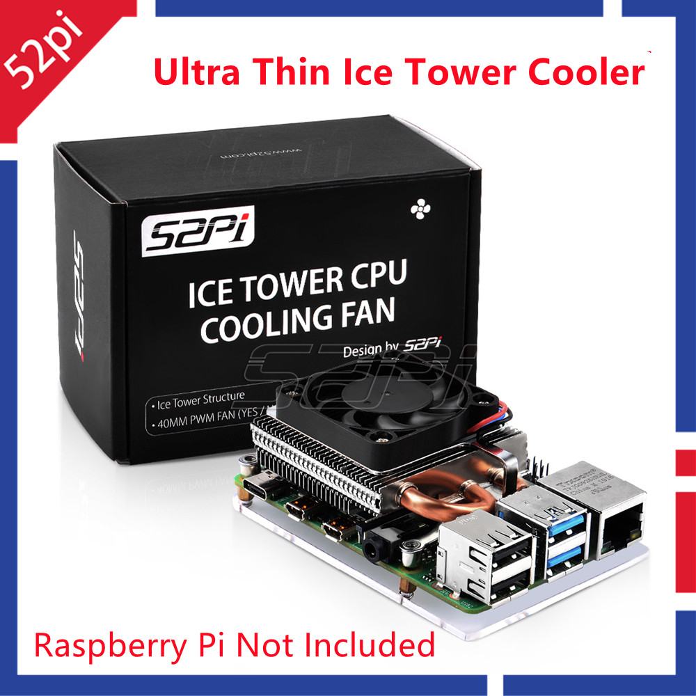 52Pi New Ultra Thin Ice Tower  - Deskpi Super6C review and price