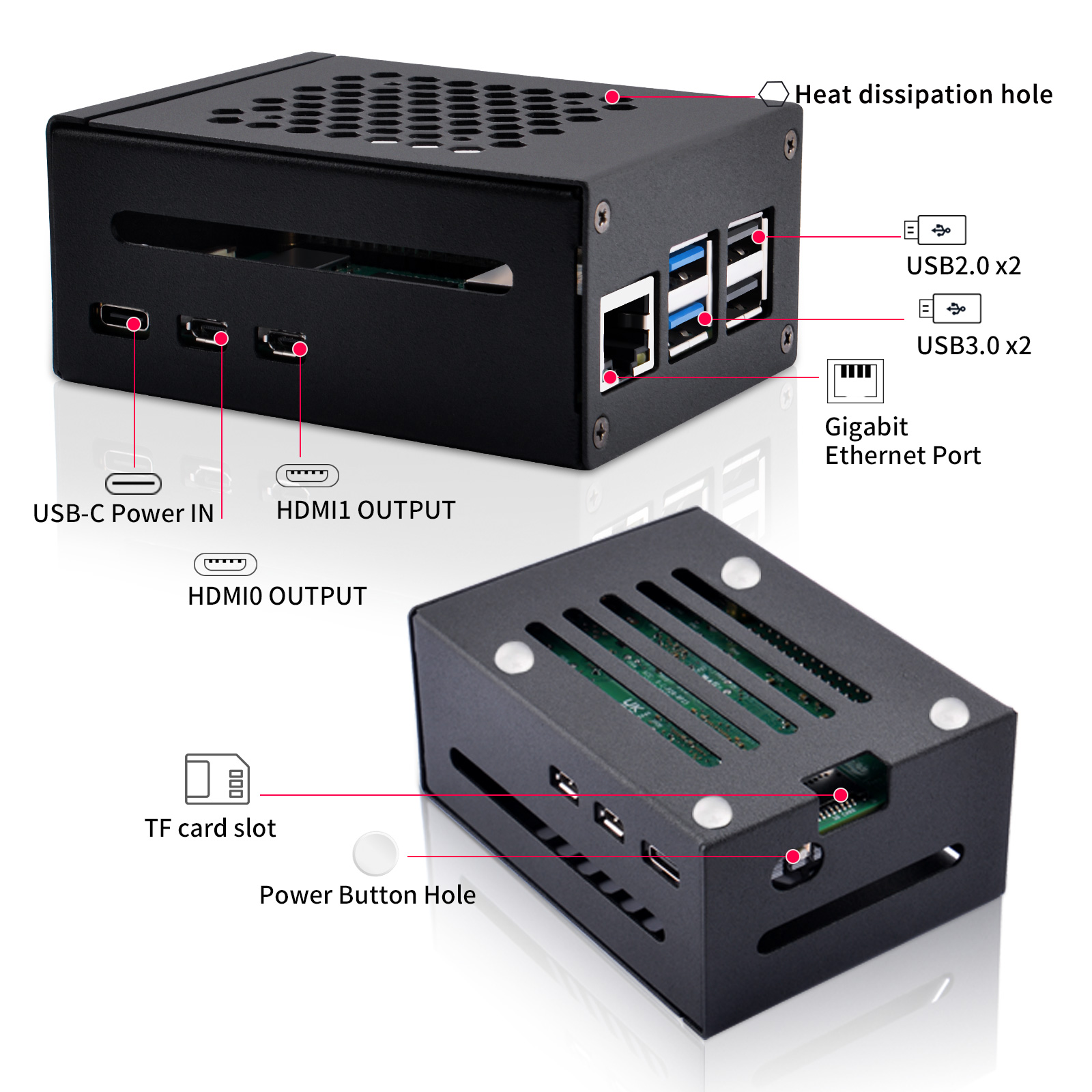 52Pi  Raspberry Pi 5 Metal Cas - Turing Pi 2 review and price