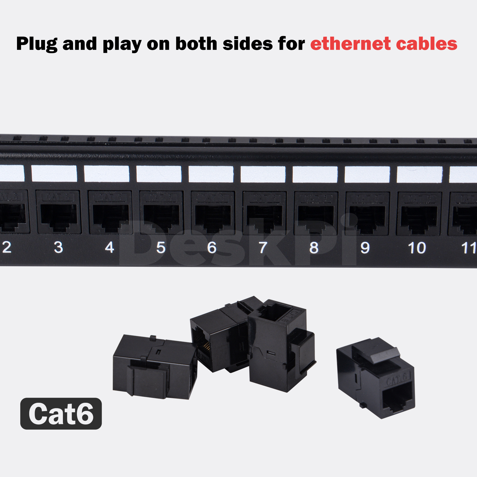 DeskPi Rackmate 12 Port CAT6 K - Deskpi Super6C review and price