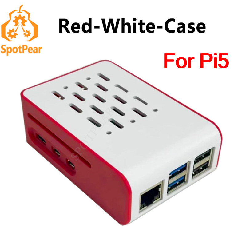 Raspberry Pi 5 Red-White cooli - Raspberry Pi 5 8Gb review and price