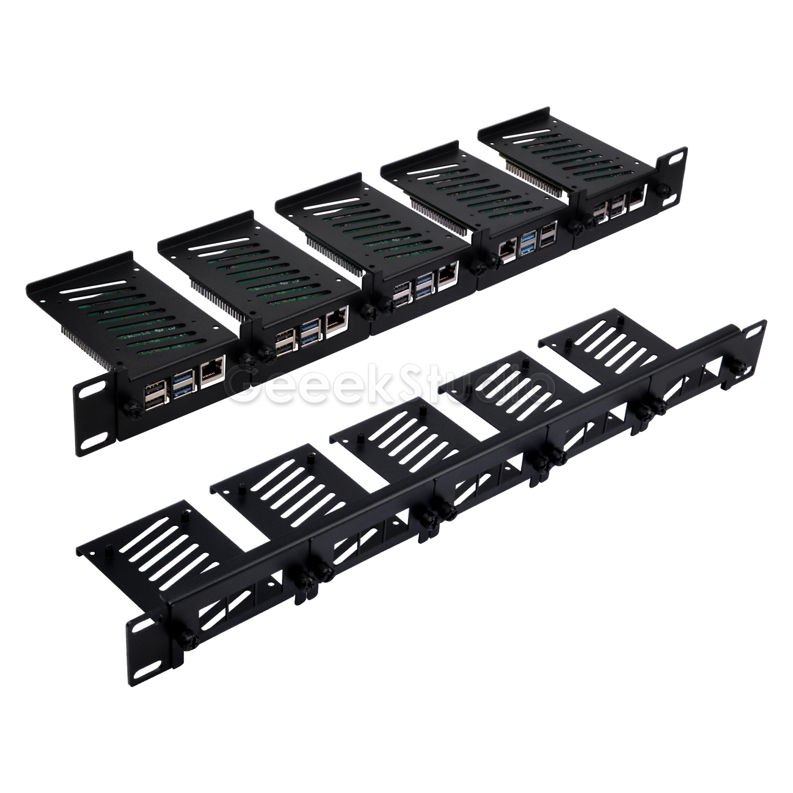 1U Rack Mount for Raspberry Pi - Deskpi Super6C review and price