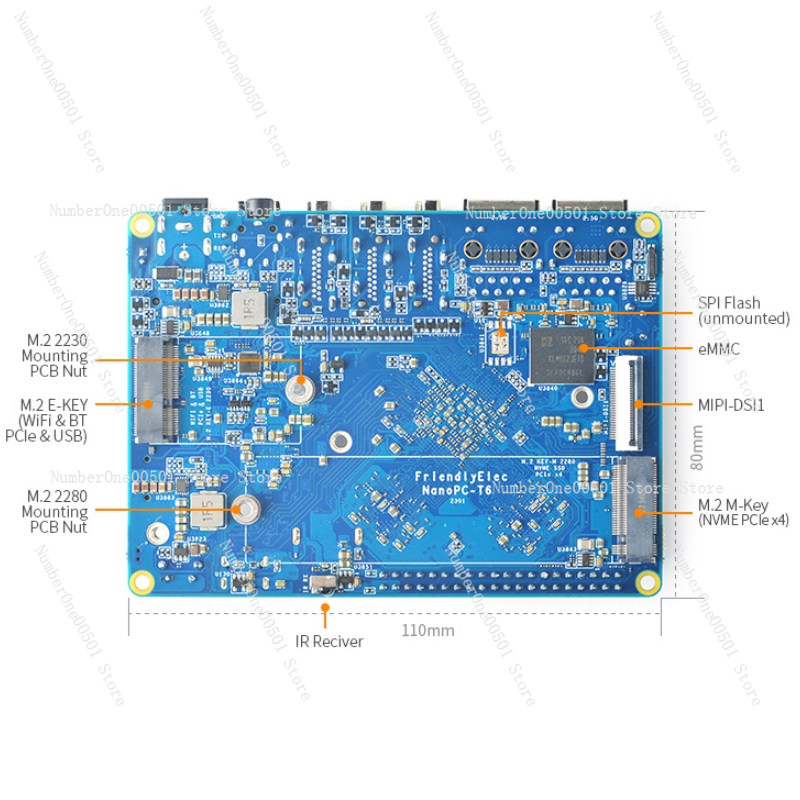 NanoPC T6 Development Board RK - Nanopc T6 16Gb review and price