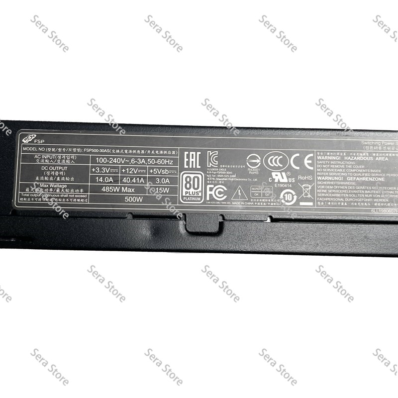 500W Flex ATX Power Supply 80  - Atx Power Supply 1U Flex 500W review and price