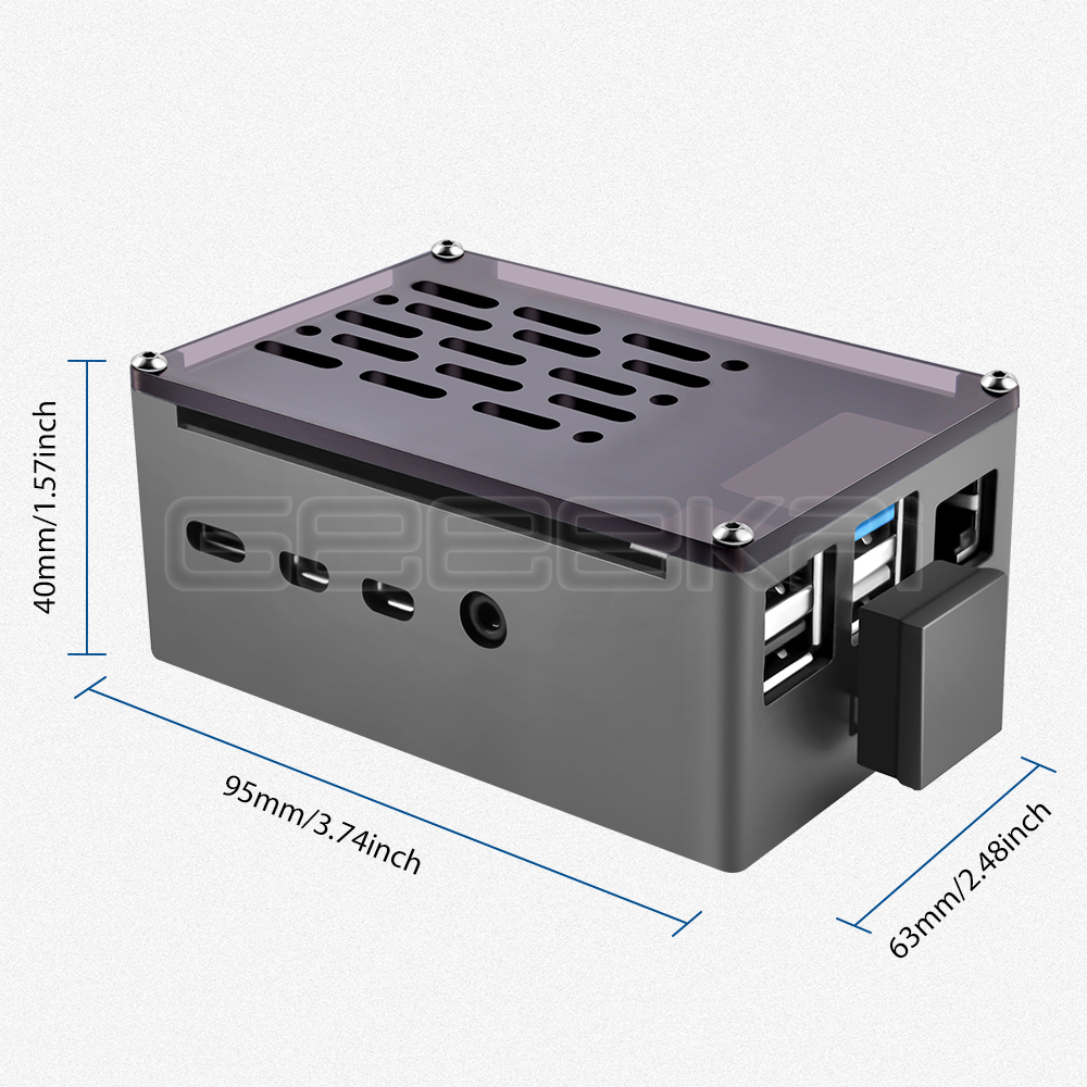 GeeekPi  Aluminum Brick Case B - Turing Pi 2 review and price