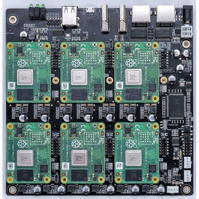 52Pi New DeskPi Super6C Raspbe - Deskpi Super6C review and price